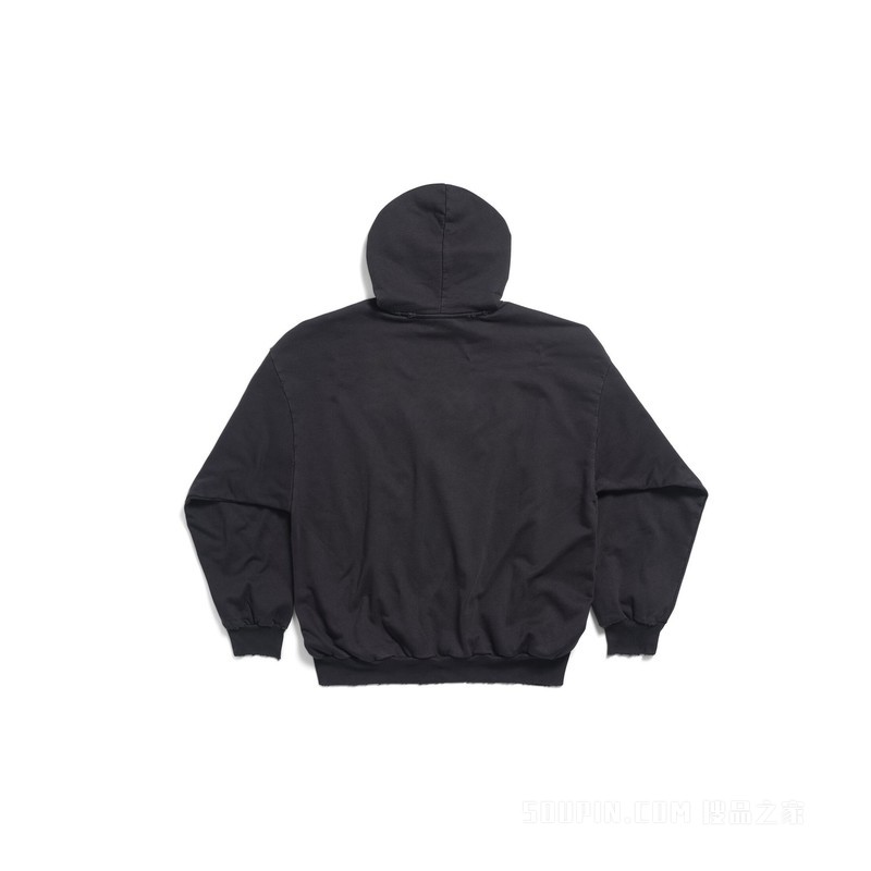 INSTITUTIONAL HOODIE中号版型连帽卫衣