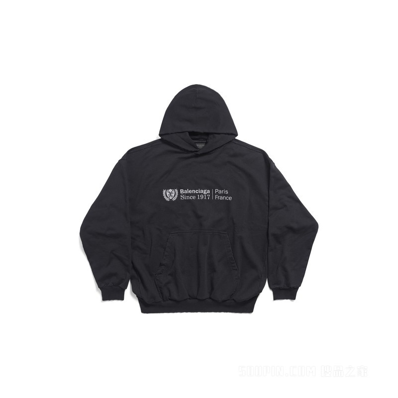 INSTITUTIONAL HOODIE中号版型连帽卫衣