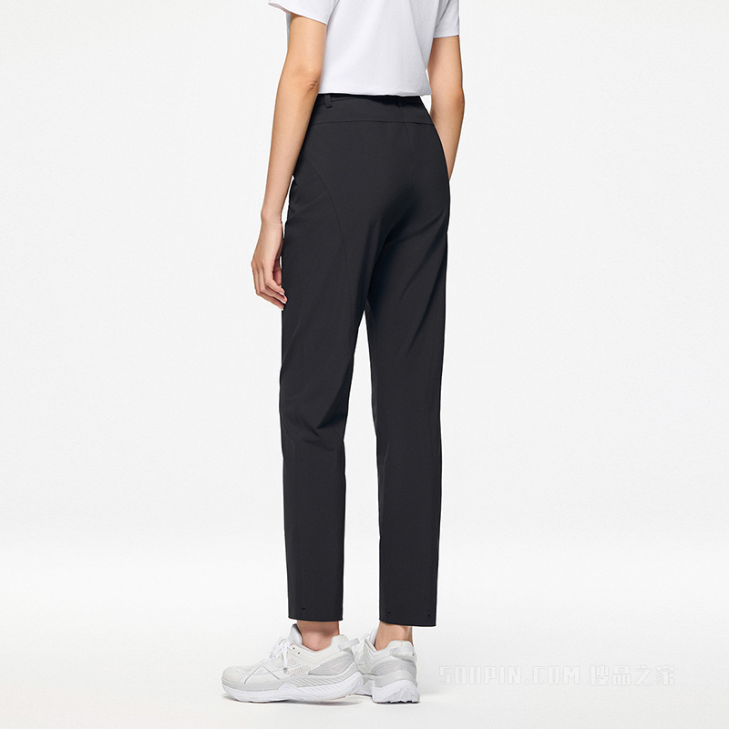 安踏冠军全天候胶囊系列女梭织休闲长裤