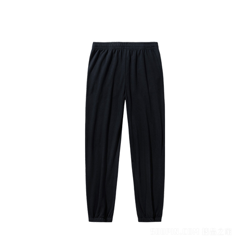 安踏运动复古女子针织运动长裤