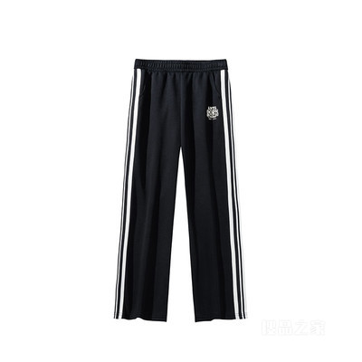 安踏运动复古女子针织运动长裤