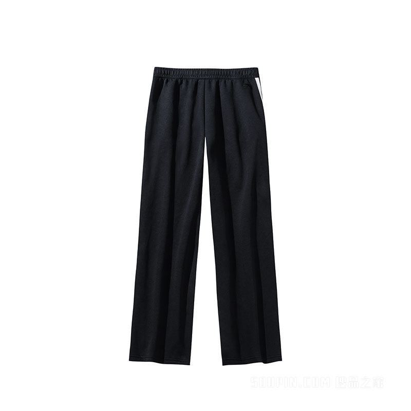 安踏运动复古女子针织运动长裤