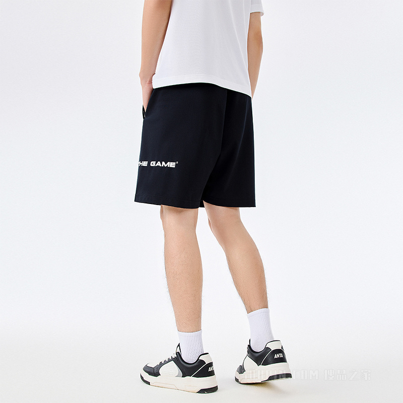 安踏篮球系列男子针织五分裤