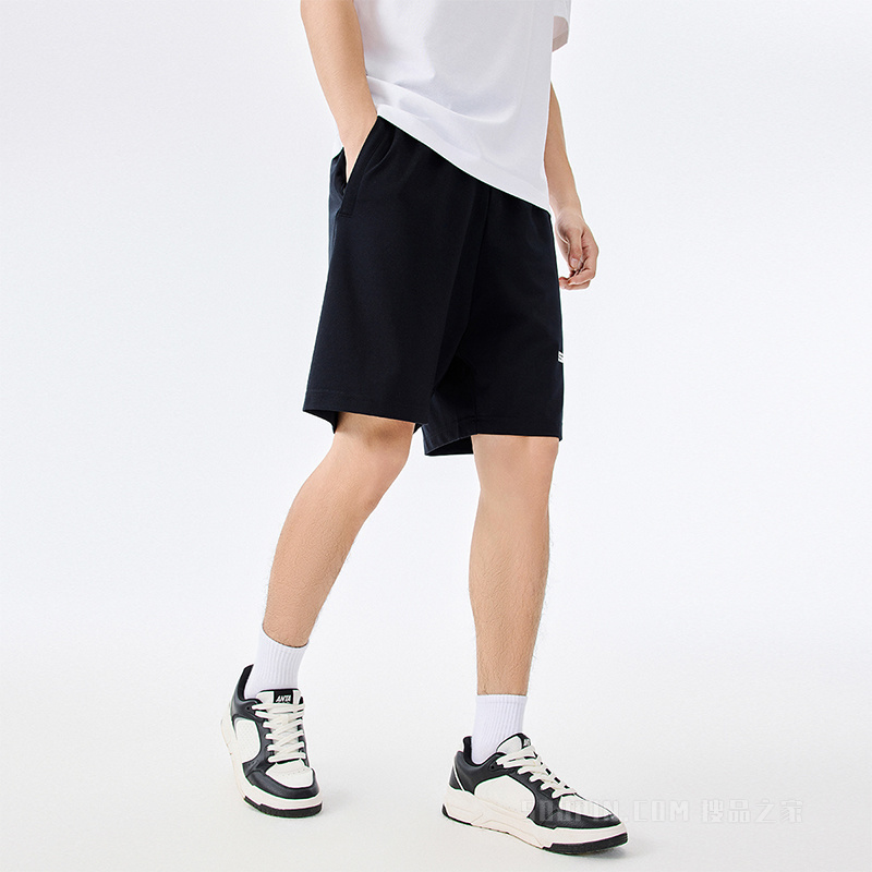 安踏篮球系列男子针织五分裤