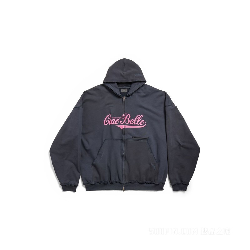 CIAO BELLO PULLED HOODIE大号版型连帽卫衣