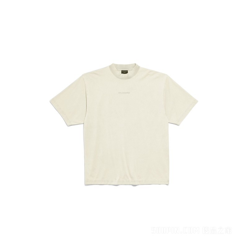 NEW BALENCIAGA BACK中号版型T恤