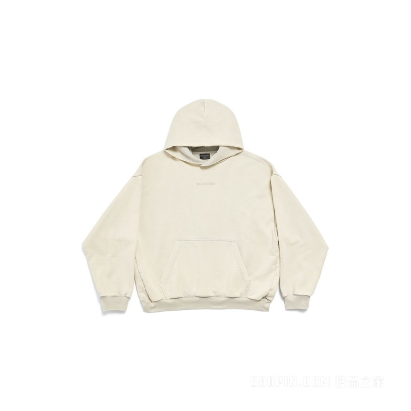 NEW BALENCIAGA BACK HOODIE中号版型连帽卫衣