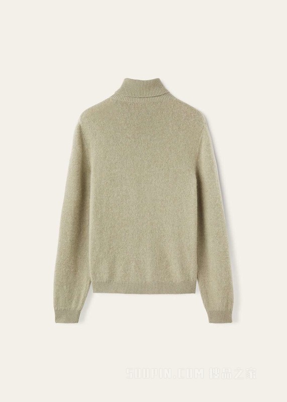 Fobello 男士高领上衣 小羊绒