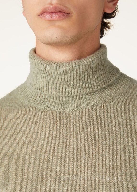 Fobello 男士高领上衣 小羊绒