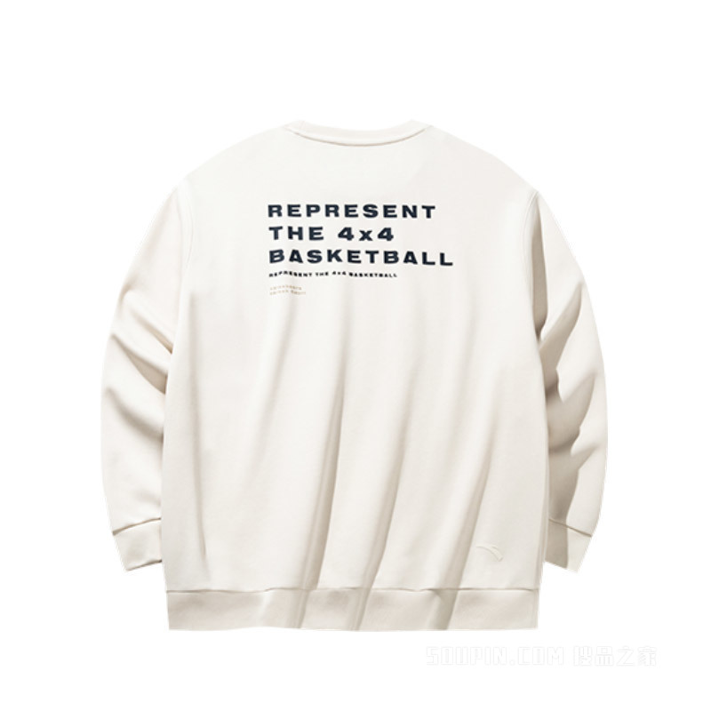 安踏男子套头卫衣