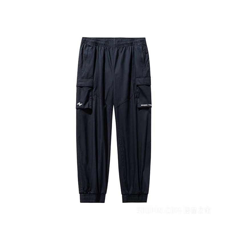 安踏篮球系列男子梭织休闲长裤