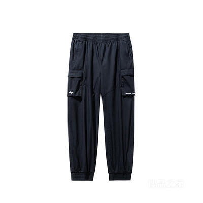 安踏篮球系列男子梭织休闲长裤