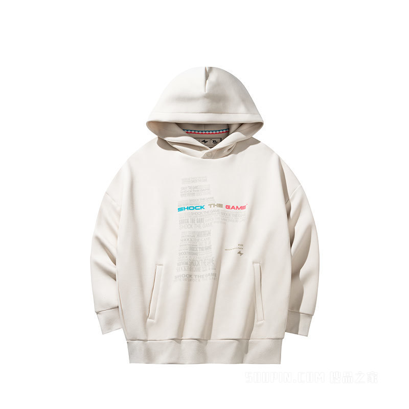 安踏篮球系列男子连帽卫衣