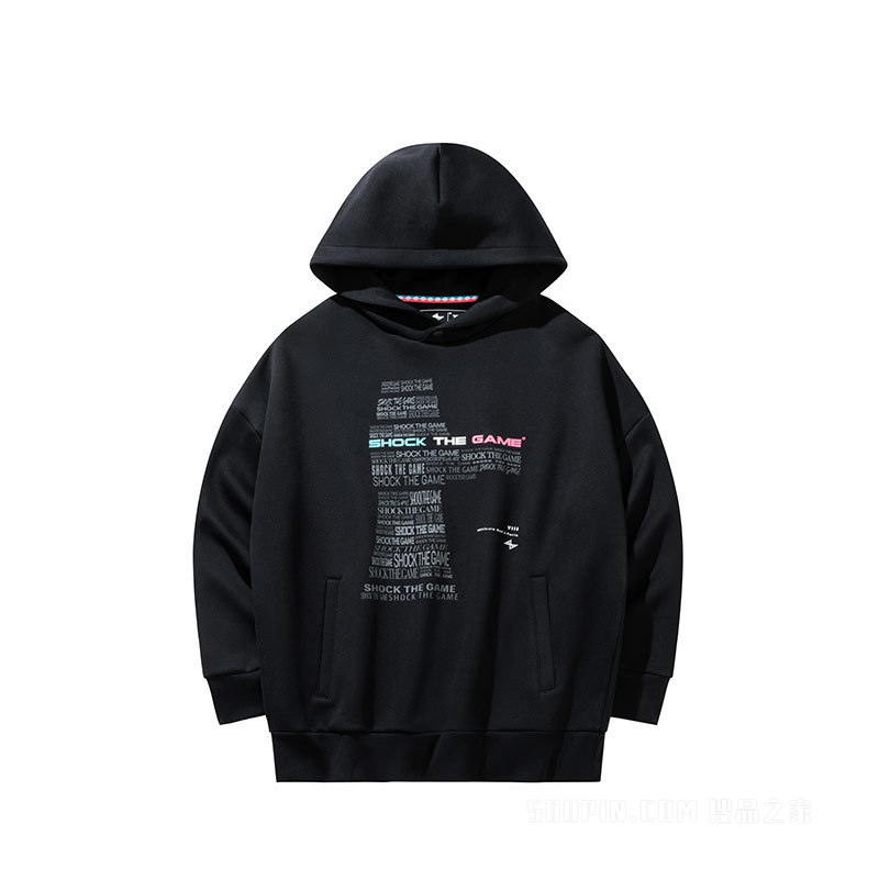 安踏篮球系列男子连帽卫衣