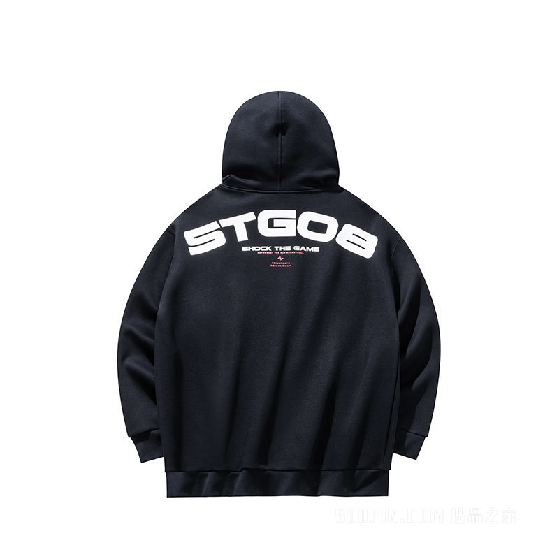 安踏篮球系列男子连帽卫衣