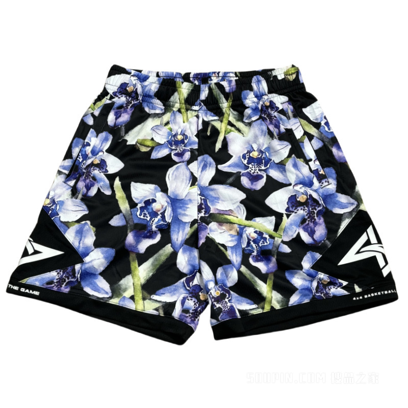 安踏篮球系列男子针织比赛短裤