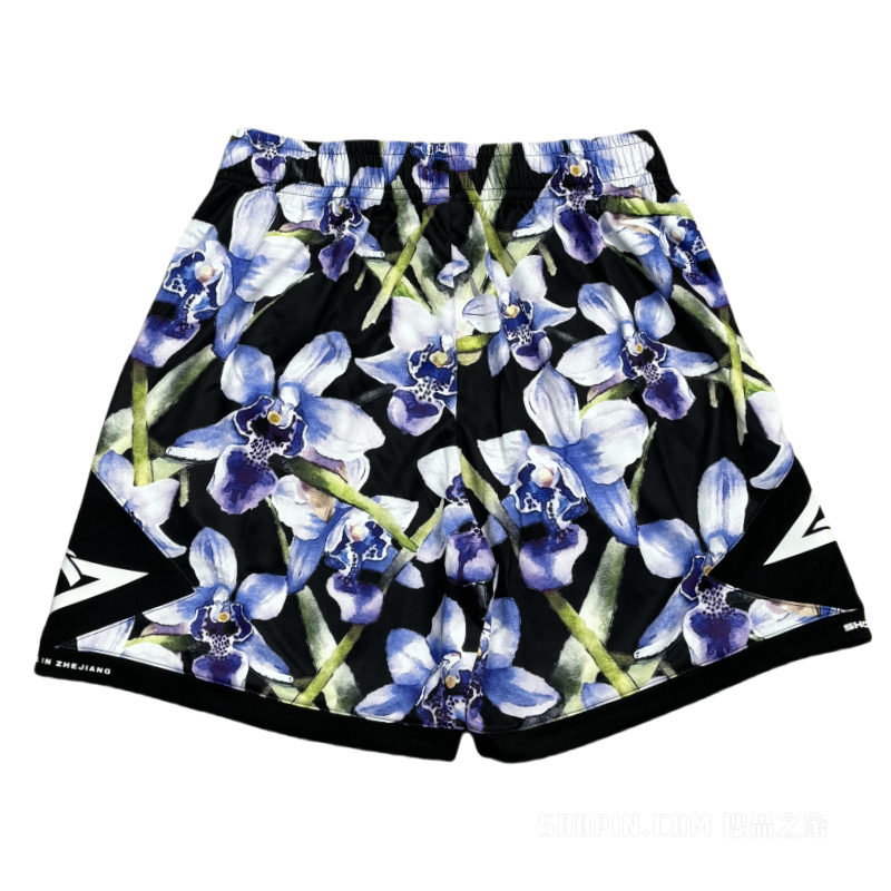 安踏篮球系列男子针织比赛短裤