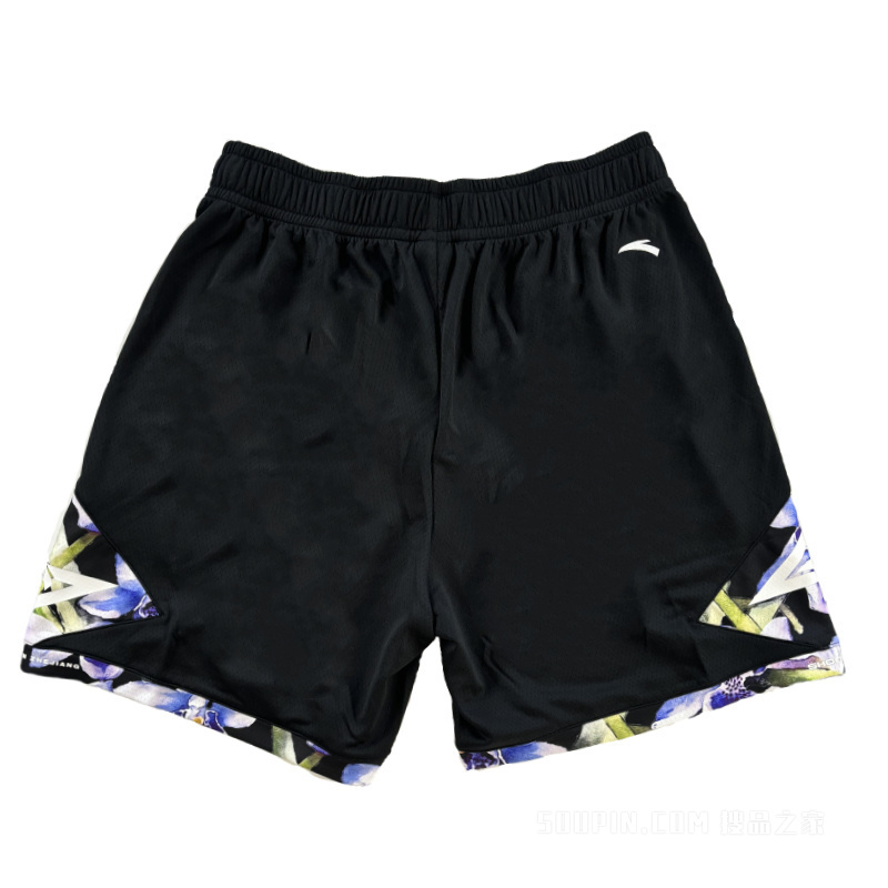 安踏篮球系列男子针织比赛短裤