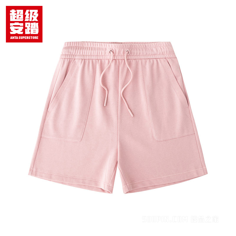 超级安踏经典文化女子针织五分裤