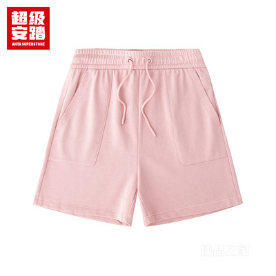 超级安踏经典文化女子针织五分裤