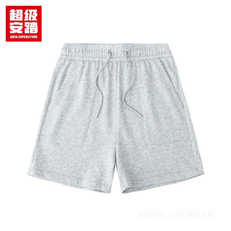 超级安踏经典文化女子针织五分裤