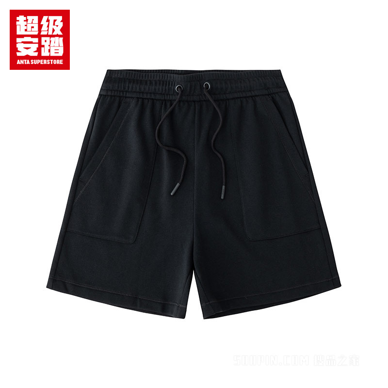 超级安踏经典文化女子针织五分裤