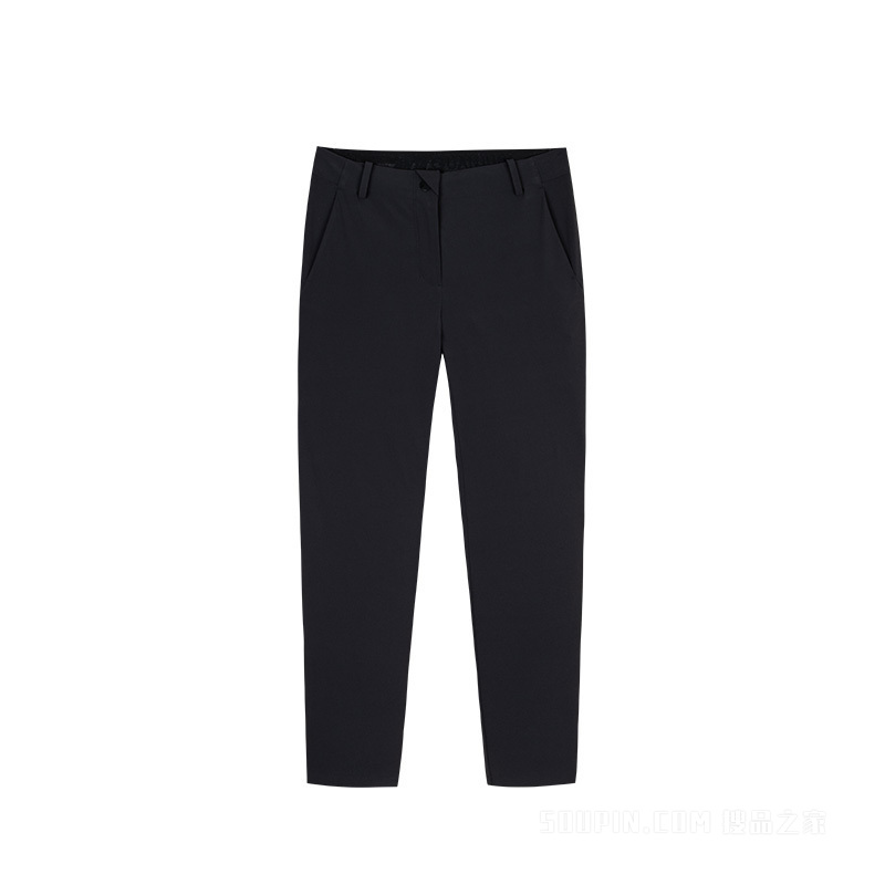 安踏冠军女子通勤女梭织休闲长裤