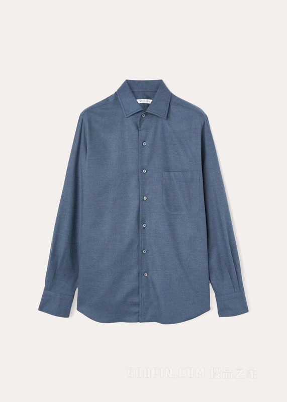 André 男士衬衫 棉