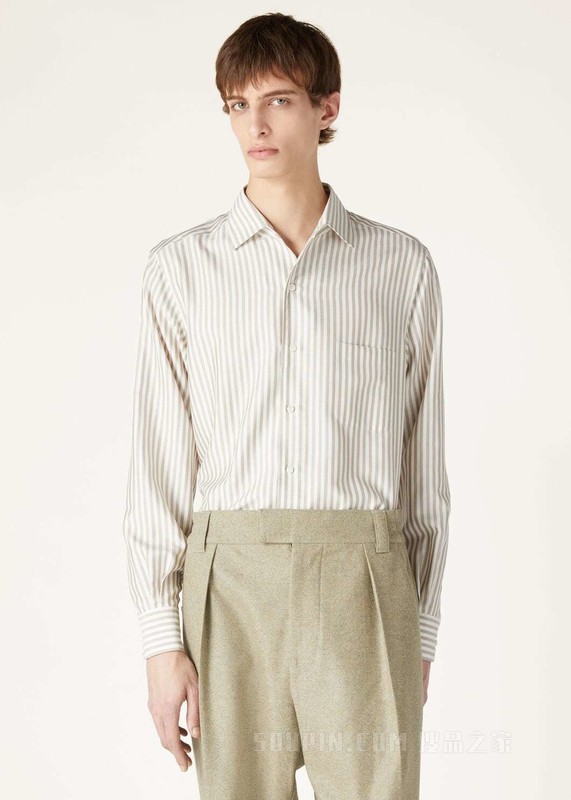 André衬衫 桑蚕丝