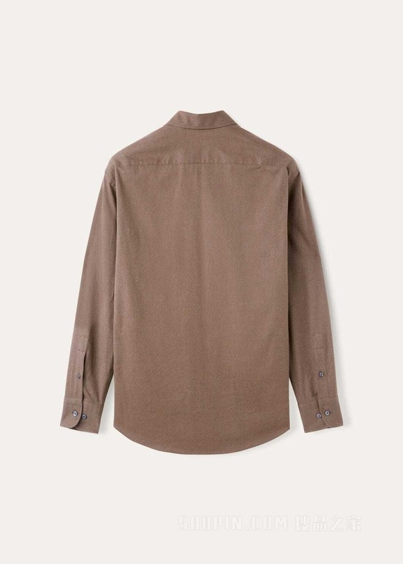 André 男士衬衫 棉