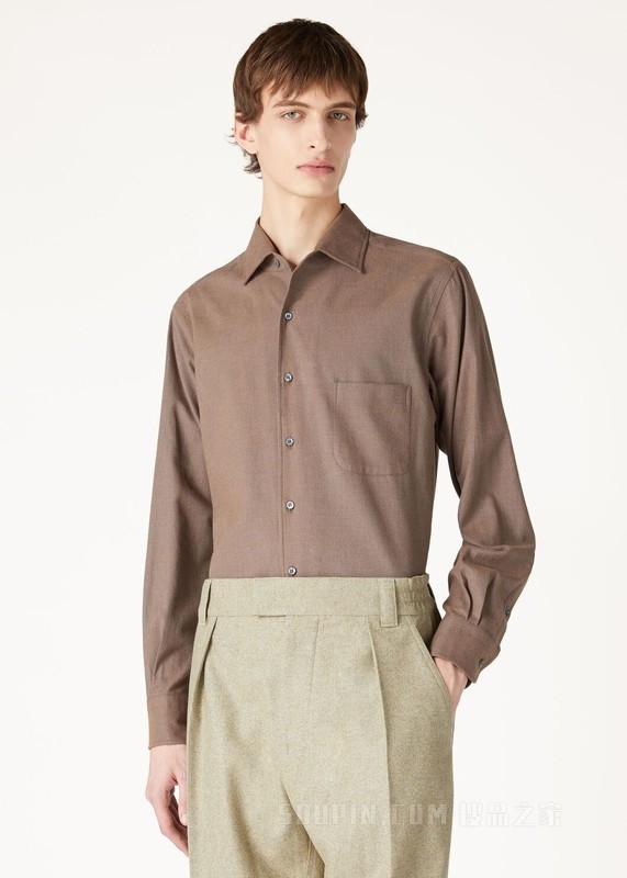 André 男士衬衫 棉