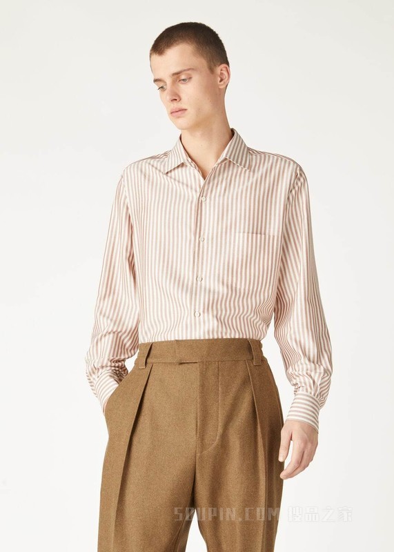 André衬衫 桑蚕丝