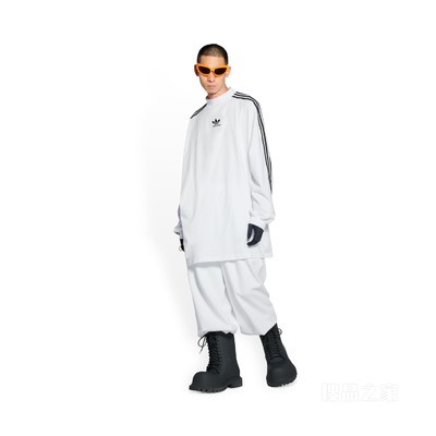 BALENCIAGA / ADIDAS 大廓形长袖T恤
