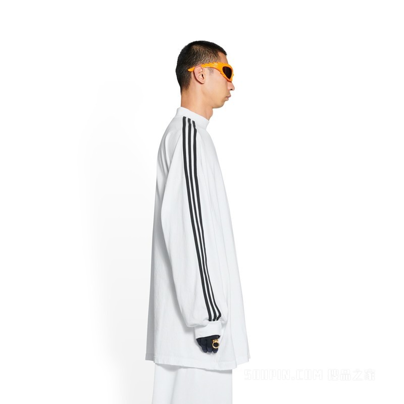BALENCIAGA / ADIDAS 大廓形长袖T恤