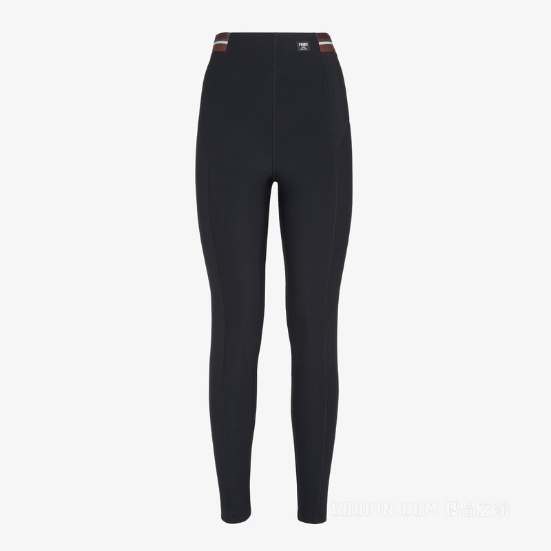 紧身裤 黑色Lycra®紧身裤