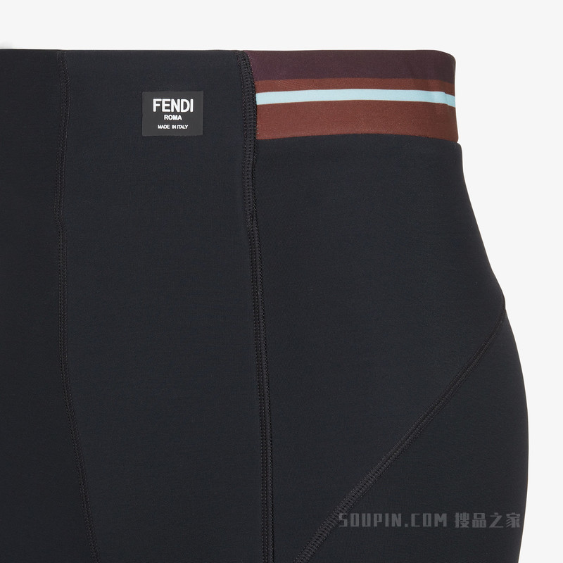 紧身裤 黑色Lycra®紧身裤