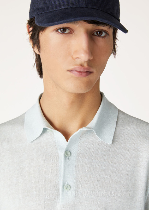 Cruise 男士Polo衫 亚麻, 羊绒