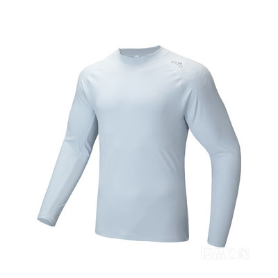 安踏进阶跑舒适保暖男子长袖针织衫