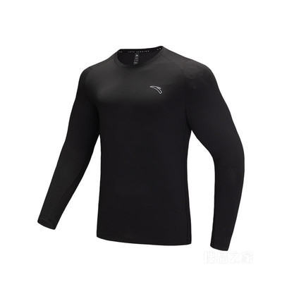 安踏进阶跑疾飞速干男子长袖针织衫