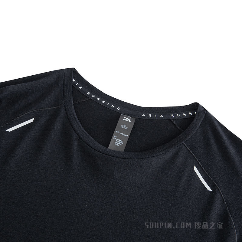 安踏进阶跑男子长袖针织衫