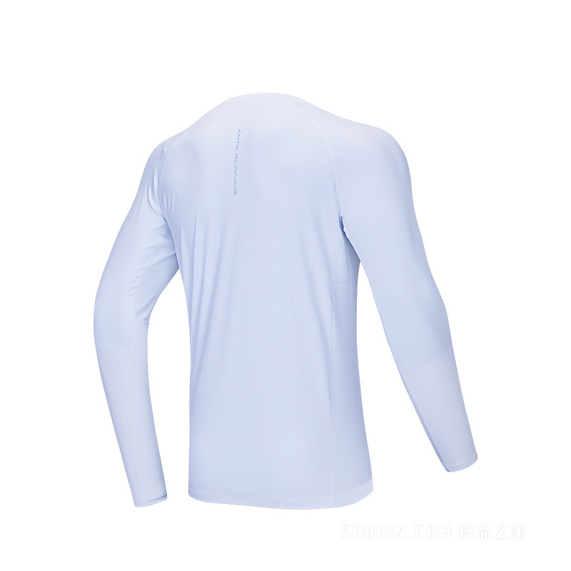 安踏进阶跑男子长袖针织衫