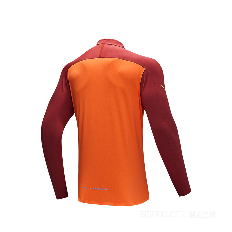 安踏进阶跑男子长袖针织衫
