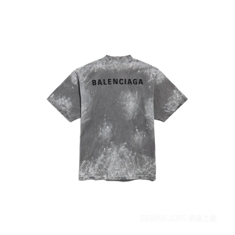 BALENCIAGA BACK中号版型T恤