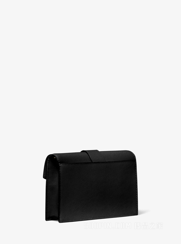 MK Charm 中号皮质斜挎包