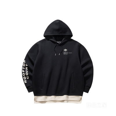安踏SHOCK4男子动型科技连帽卫衣