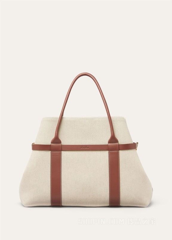 Ghiera Shopper 大号手袋 棉 , 亚麻