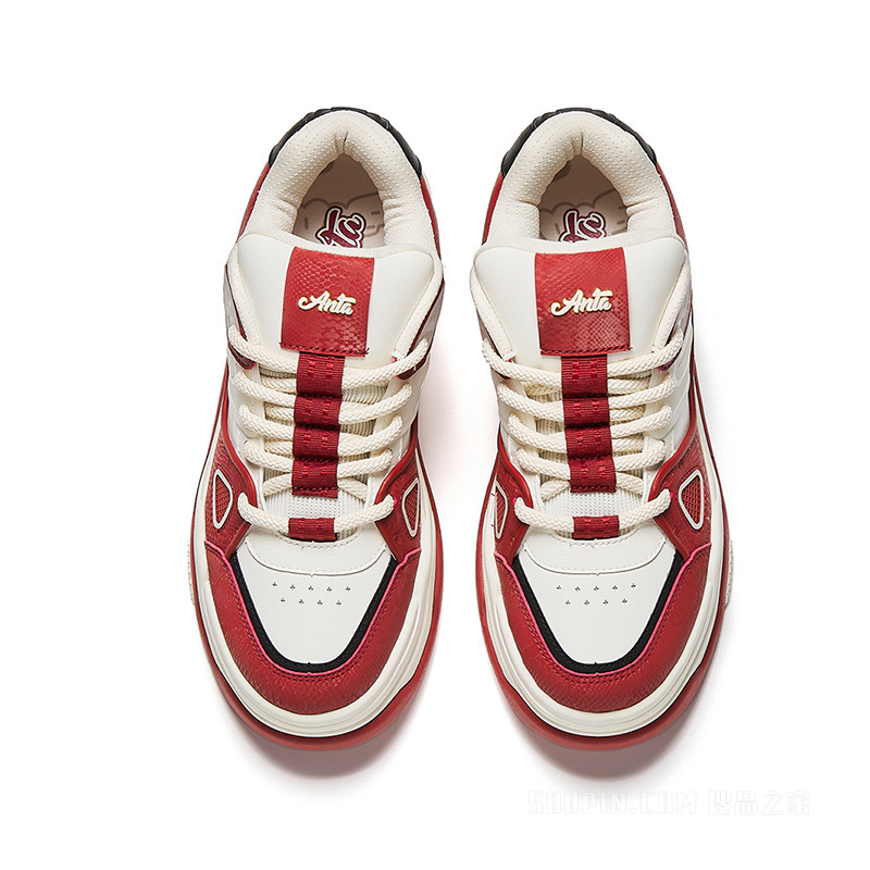 安踏芝士蛋糕男子板鞋