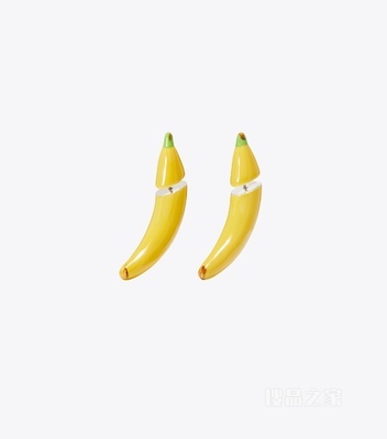 香蕉耳环 黄色