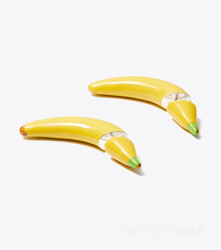 香蕉耳环 黄色