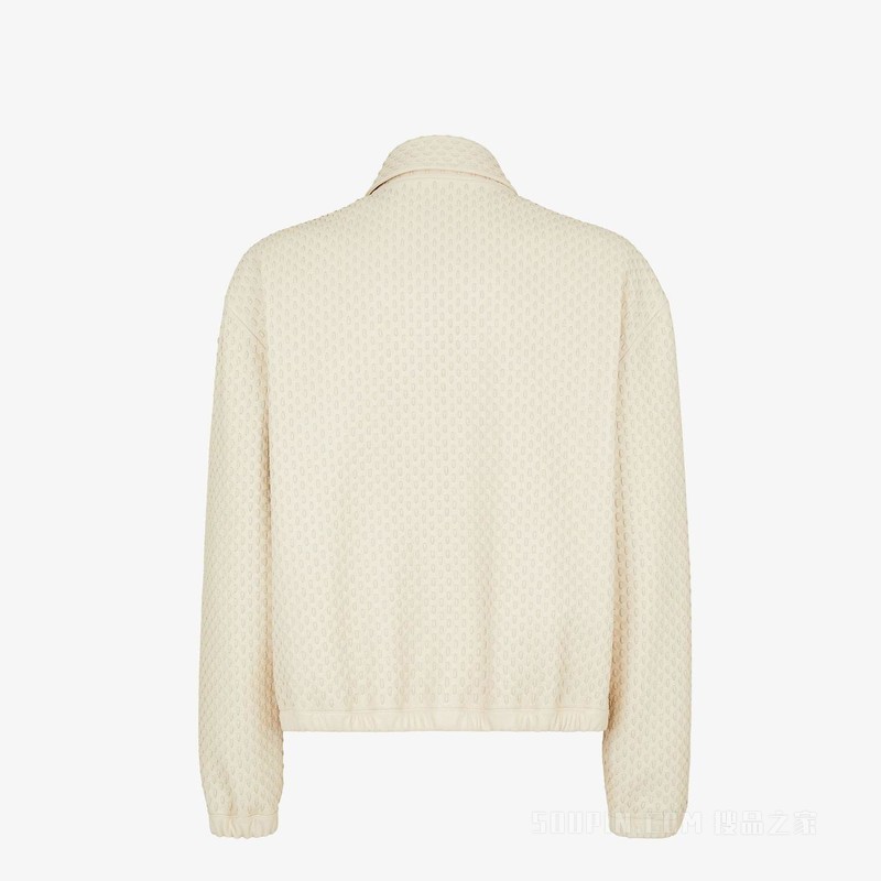 夹克衫 白色鹿皮Selleria夹克衫